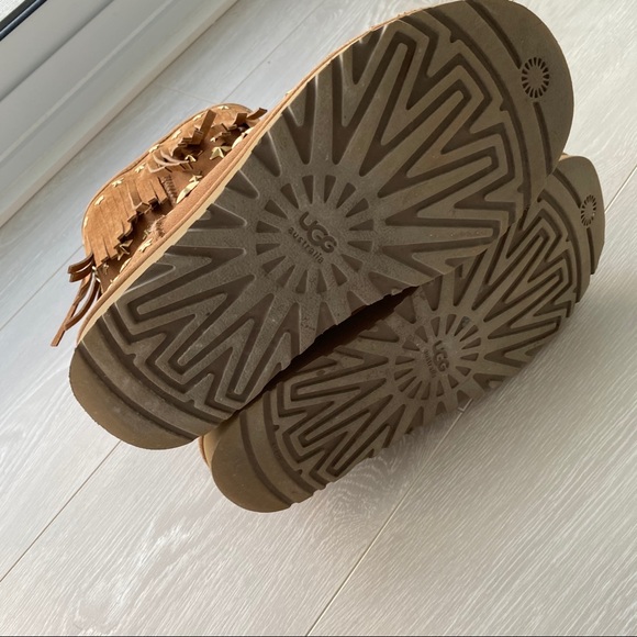 UGG® Australia & Jimmy Choo 'Starlit' Fringe Boot - Picture 6 of 6